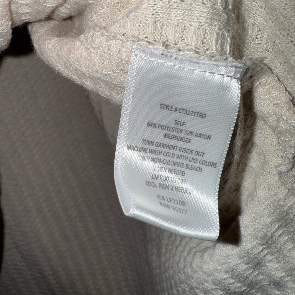 Sanctuary Cream Textured Knit Top - Picture 4 of 5
